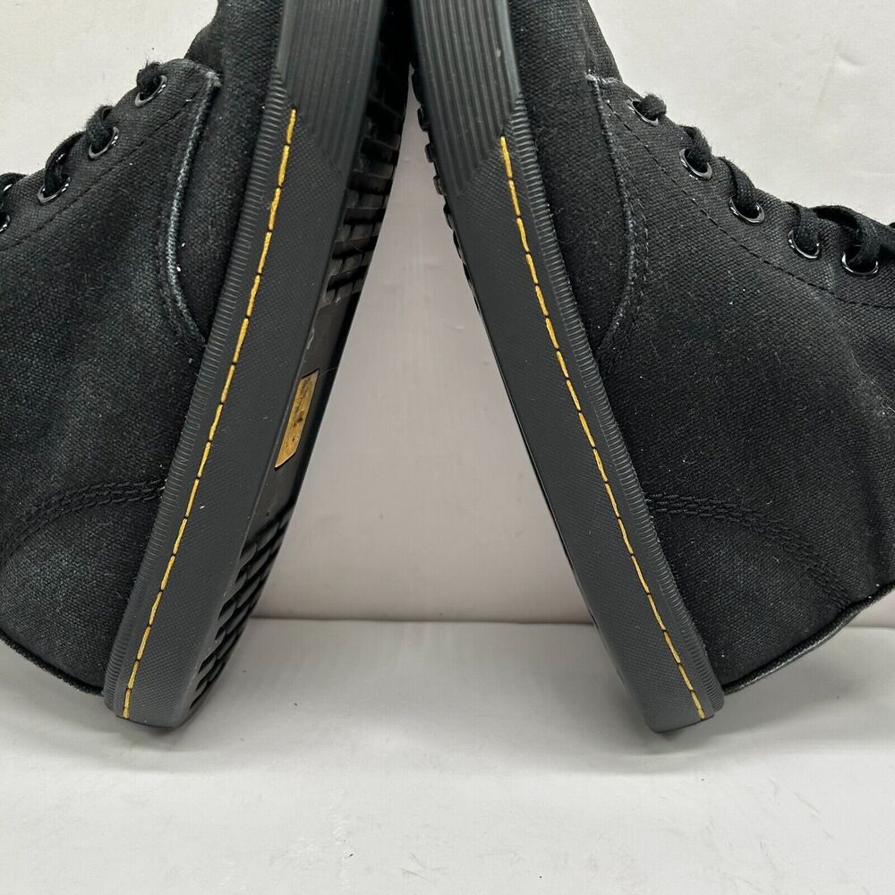 Dr. Martens Ankle Boots Size 5 L Air Wair Sheridan Black Matte Softwair Footbed - Picture 7 of 13